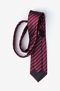 Yapen Burgundy Extra Long Tie Photo (1)