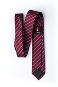 Yapen Burgundy Skinny Tie Photo (1)
