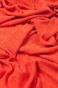 Mens Heathered Solid Burnt Orange Knit Scarf Photo (4)