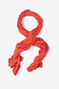 Mens Burnt Orange Heathered Scarf Photo (0)