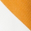 Burnt Orange Microfiber Burnt Orange & White Stripe Extra Long Tie