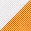 Burnt Orange Microfiber Burnt Orange & White Stripe Self-Tie Bow Tie