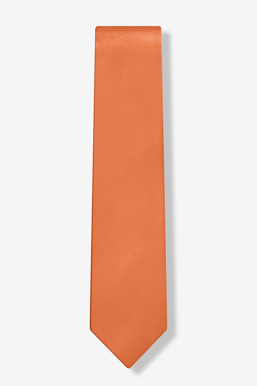 Burnt Orange 3" Skinny Tie Photo (1)