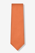 Burnt Orange Extra Long Tie Photo (1)