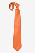 Burnt Orange Extra Long Tie Photo (3)