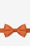 Burnt Orange Pre-Tied Bow Tie Photo (0)