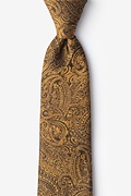 Siple Burnt Orange Extra Long Tie Photo (0)