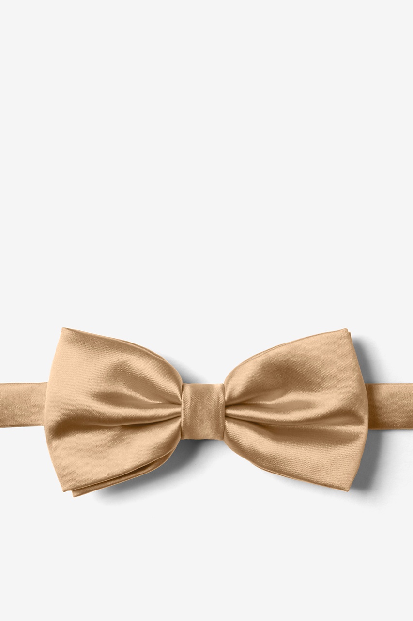 Butterscotch Pre-Tied Bow Tie Photo (0)