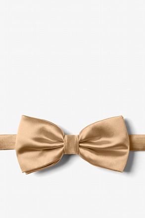 _Butterscotch Pre-Tied Bow Tie_