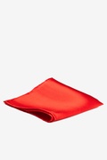 Candy Apple Red Pocket Square Photo (1)