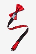 Candy Apple Red Pre-Tied Bow Tie Photo (1)
