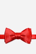 Candy Apple Red Self-Tie Bow Tie Photo (0)