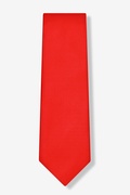 Candy Apple Red Tie Photo (1)