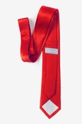 Candy Apple Red Tie For Boys Photo (2)