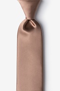 Cappuccino Extra Long Tie Photo (0)