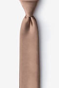 Cappuccino Skinny Tie Photo (0)