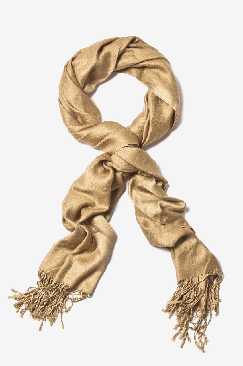 Caramel Pashmina Scarf Pashmina Scarves