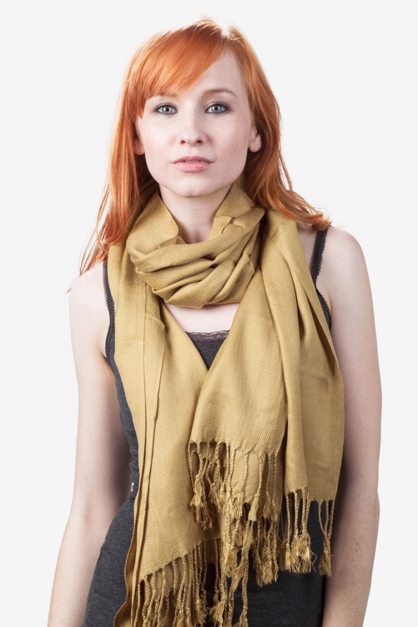 Caramel Pashmina Scarf Pashmina Scarves