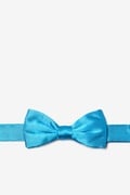 Caribbean Blue Bow Tie For Boys Photo (0)