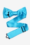 Caribbean Blue Bow Tie For Boys Photo (1)