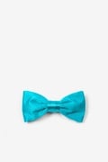 Caribbean Blue Bow Tie For Infants Photo (0)