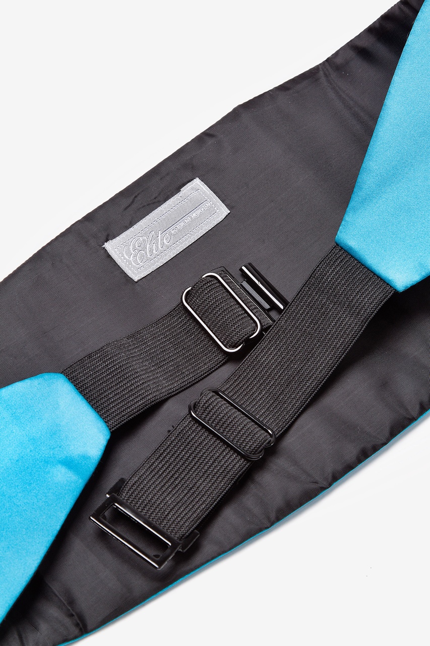 Caribbean Blue Cummerbund | Ties.com