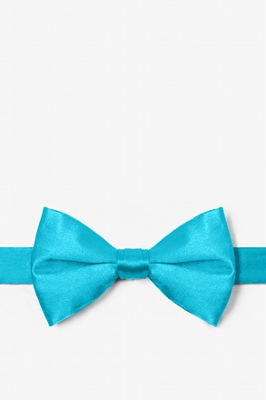 _Caribbean Blue Pre-Tied Bow Tie_