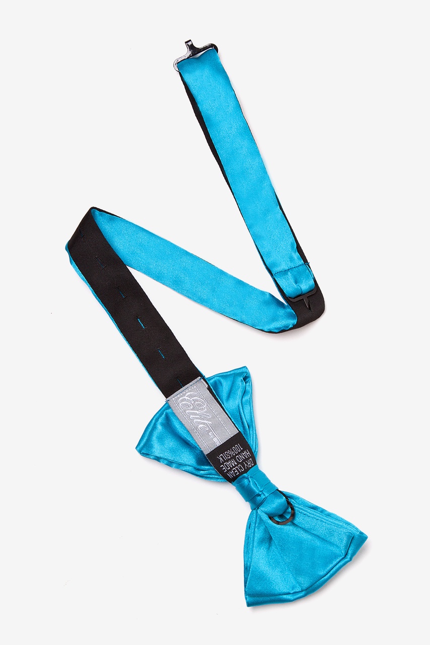Caribbean Blue Pre-Tied Bow Tie Photo (1)