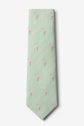 Yard Birds Celadon Extra Long Tie Photo (1)