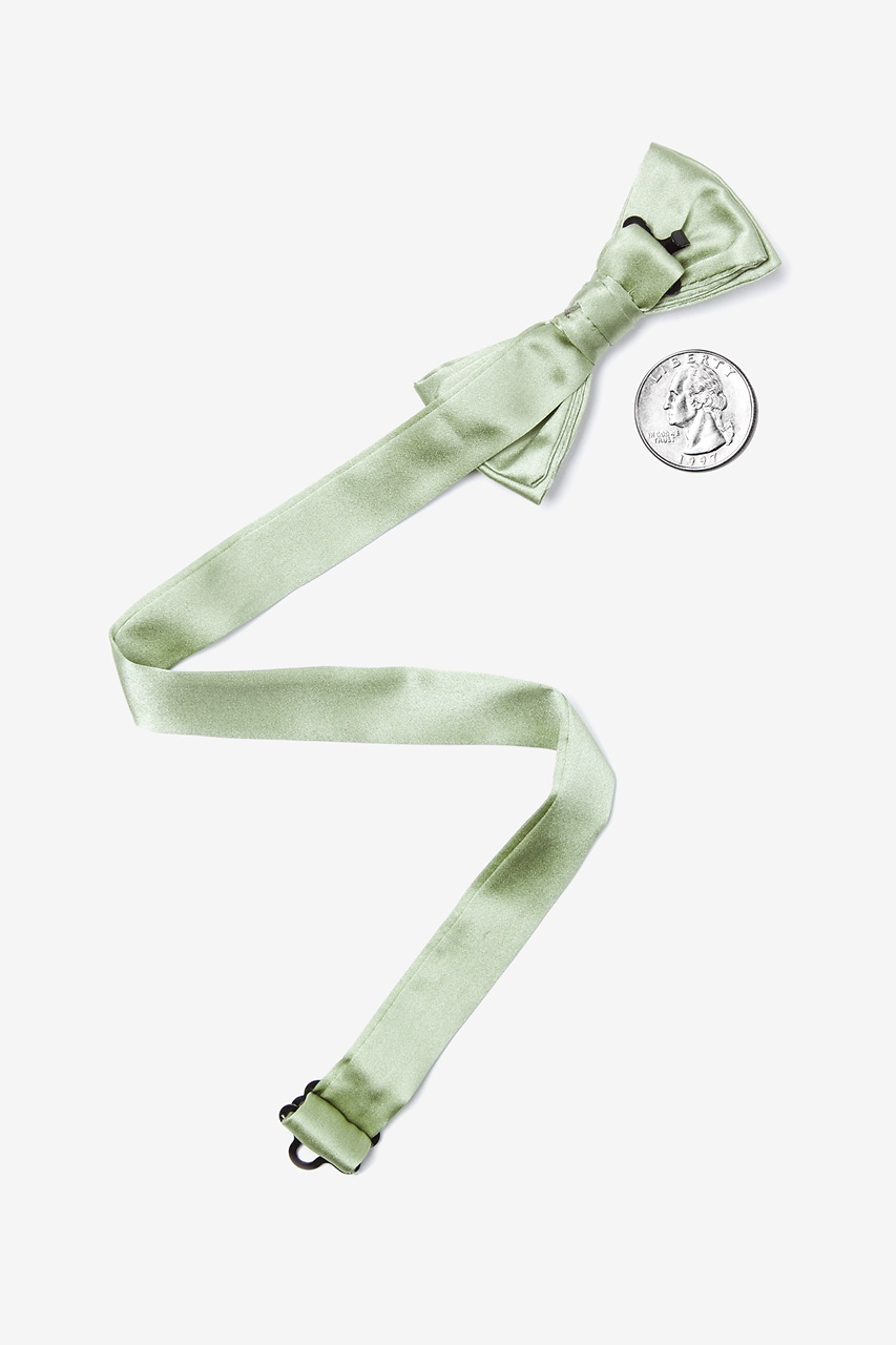 Silk Celadon Green Boys Bow Tie | Ties.com