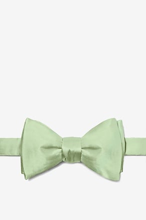 _Celadon Green Self-Tie Bow Tie_