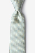 Mill Celadon Extra Long Tie Photo (0)