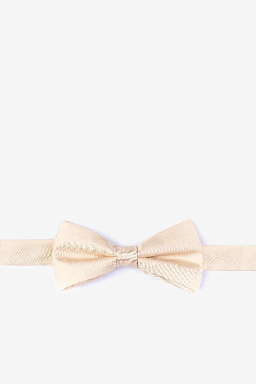 Champagne Bow Tie For Boys Photo (0)