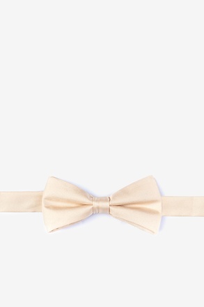 Champagne Bow Tie For Boys