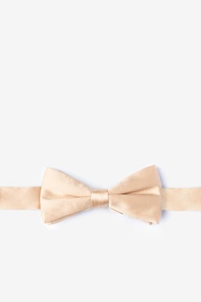 Champagne Bow Tie For Boys