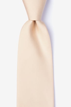 Champagne Extra Long Tie