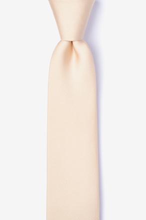 Champagne Skinny Tie