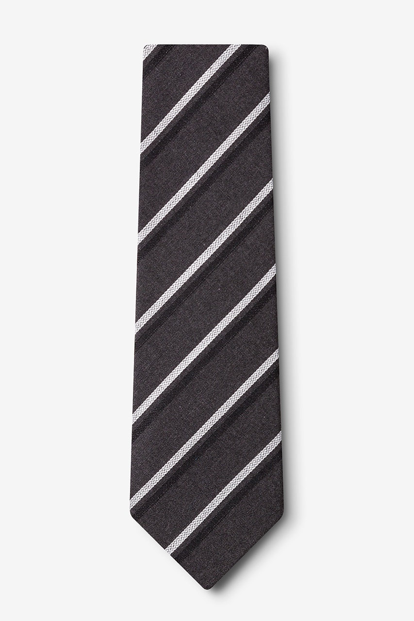 Beasley Charcoal Extra Long Tie Photo (1)