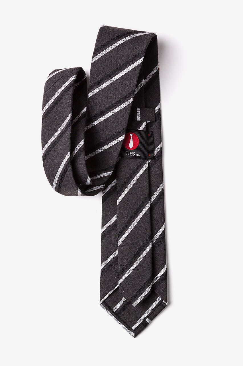 Beasley Charcoal Extra Long Tie Photo (2)