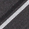 Charcoal Cotton Beasley Skinny Tie