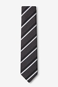 Beasley Charcoal Skinny Tie Photo (1)