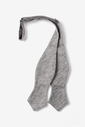 Charcoal Catalina Diamond Tip Bow Tie Photo (1)