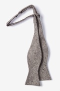 Charcoal Molly Self-Tie Bow Tie Photo (1)