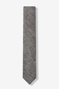 Charcoal Molly Skinny Tie Photo (0)