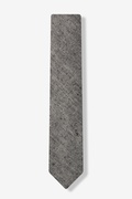 Charcoal Molly Skinny Tie Photo (0)