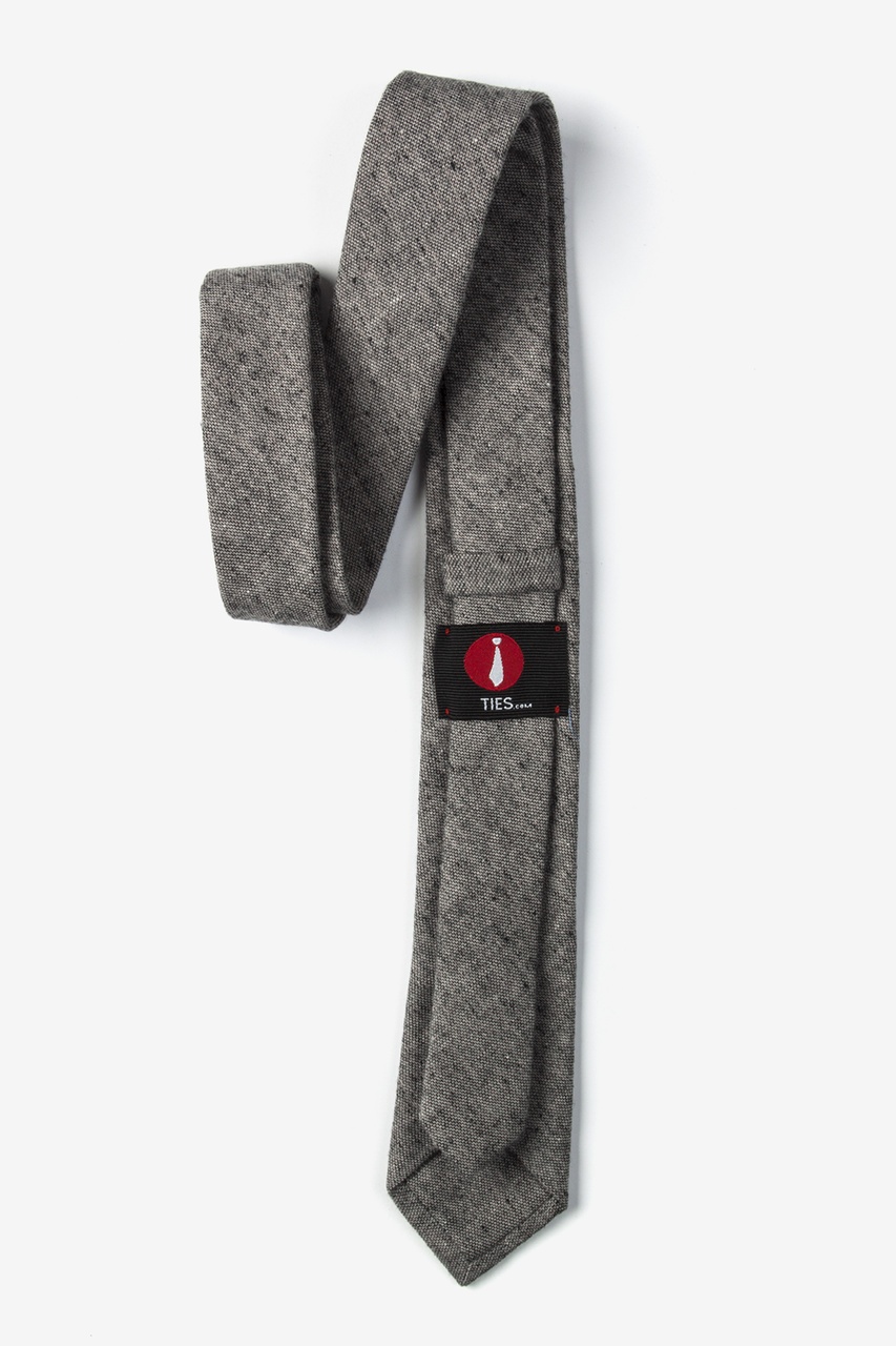 Charcoal Molly Skinny Tie Photo (1)