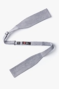 Charcoal Warner Cotton Polka Dots Batwing Bow Tie Photo (1)