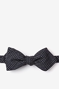 Cottonwood Charcoal Diamond Tip Bow Tie Photo (0)