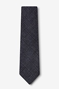 Cottonwood Charcoal Extra Long Tie Photo (1)