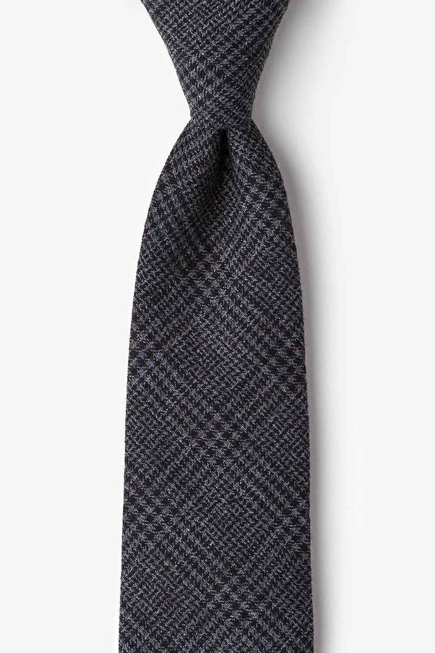 Cottonwood Charcoal Extra Long Tie Photo (0)